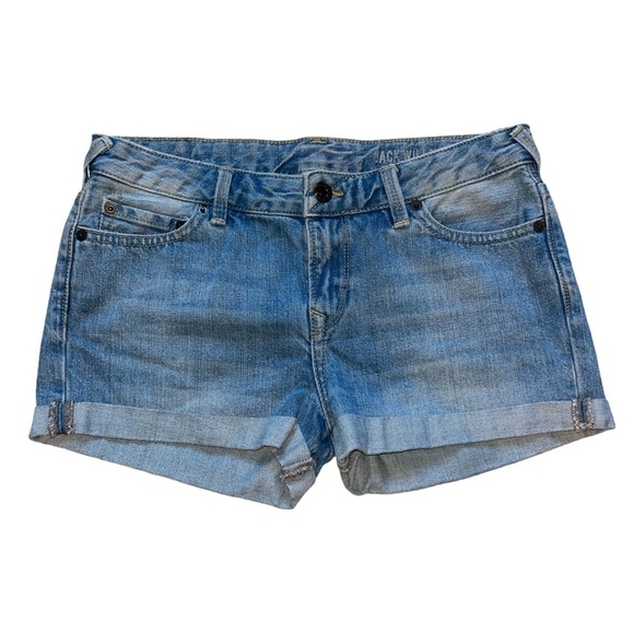Jack Wills Cuffed Denim Shorts - Picture 1 of 6